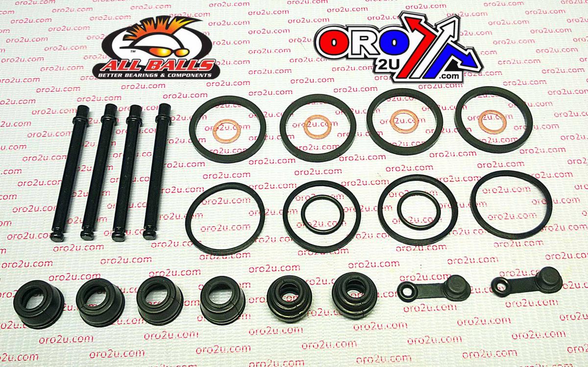 All Balls Racing Brake Caliper Rebuild Kit Allballs, Allballs 18-3165 Hon Cb/cx/gl/vf 650-1100 83-86 Front