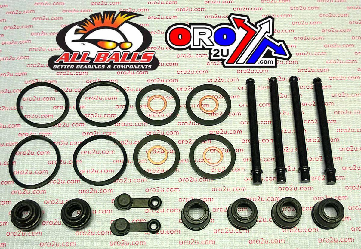 All Balls Racing Brake Caliper Rebuild Kit Allballs, Allballs 18-3168 Hon Gl1100a 1983 Front