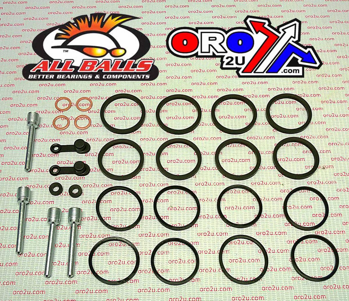 All Balls Racing Brake Caliper Rebuild Kit Allballs, Allballs 18-3169 Hon Cb/cbr/rvt/vtr 600-1100 Front