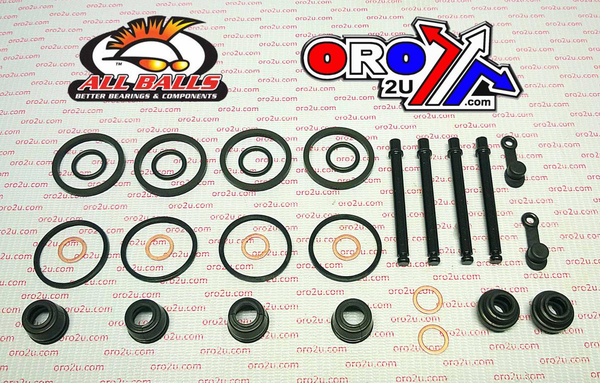 All Balls Racing Brake Caliper Rebuild Kit Allballs, Allballs 18-3172 Hon VF700-1000 83-86 Front