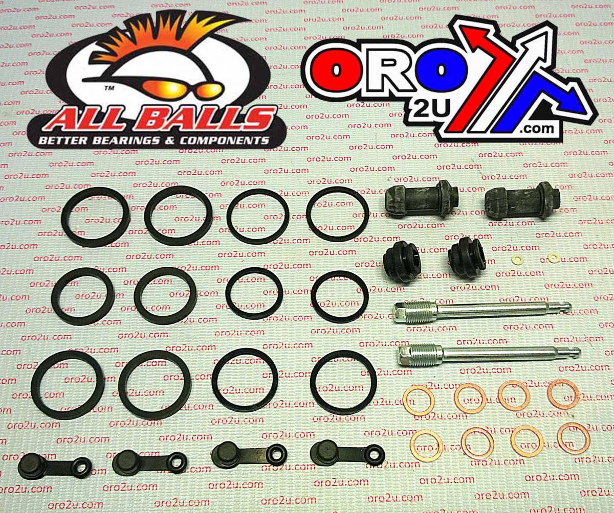 All Balls Racing Brake Caliper Rebuild Kit Allballs, Allballs 18-3173 Hon Xl1000 07-11 Front