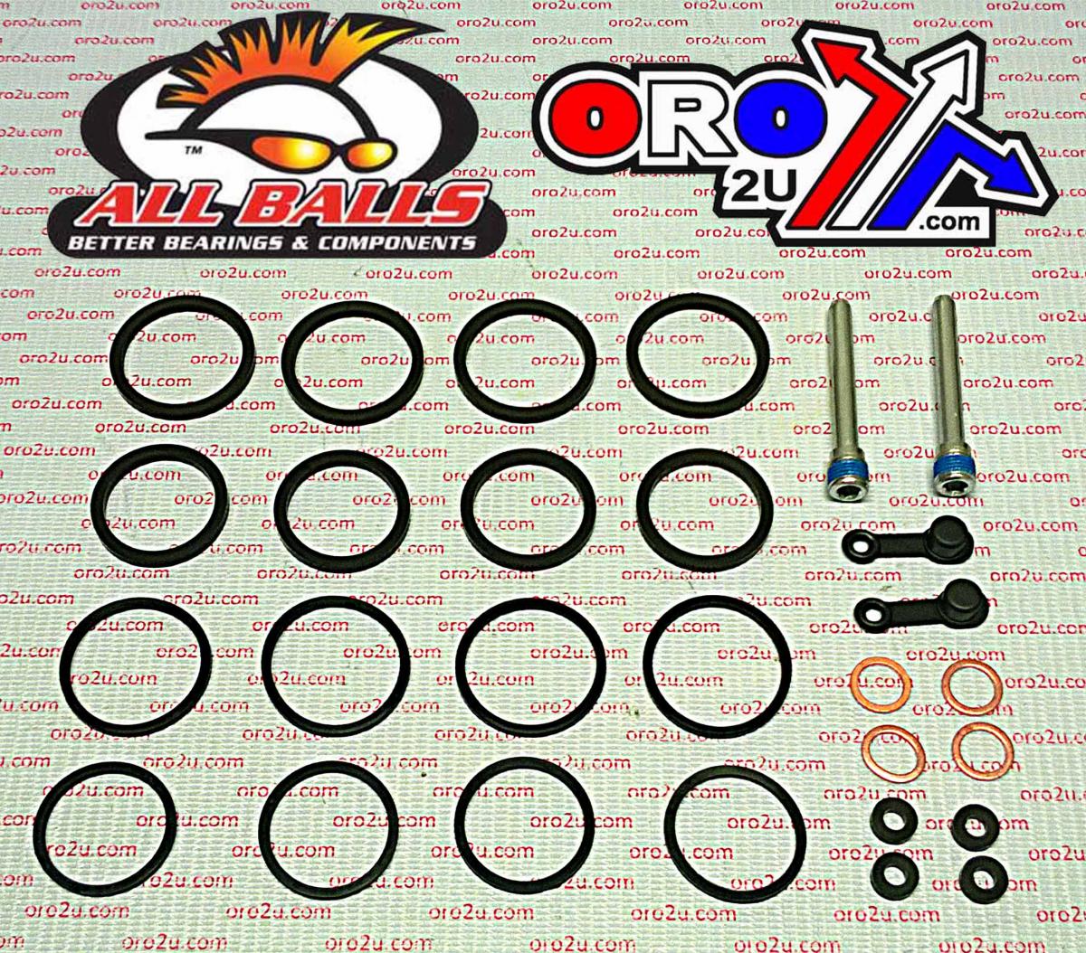 All Balls Racing Brake Caliper Rebuild Kit Allballs, Allballs 18-3175 Hon Vtr/cb1000/CBR900 Front