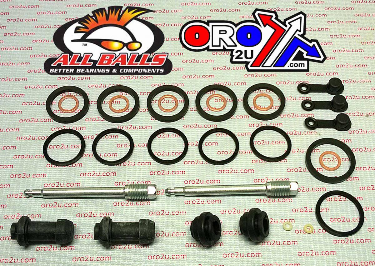 All Balls Racing Brake Caliper Rebuild Kit Allballs, Allballs 18-3177 Hon Dn-01/nsa/nt/xl Front