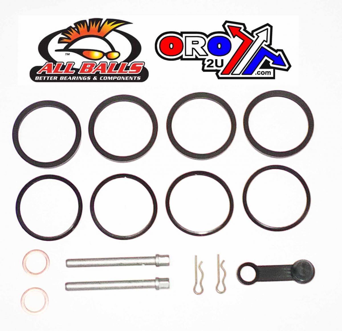 All Balls Racing Brake Caliper Rebuild Kit Allballs, Allballs 18-3193 Yam Xv1600/1700 Rear