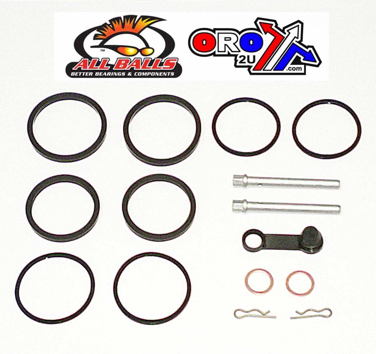 All Balls Racing Brake Caliper Rebuild Kit Allballs, Allballs 18-3194 Yam Xvz 13/1300 96-13 Rear