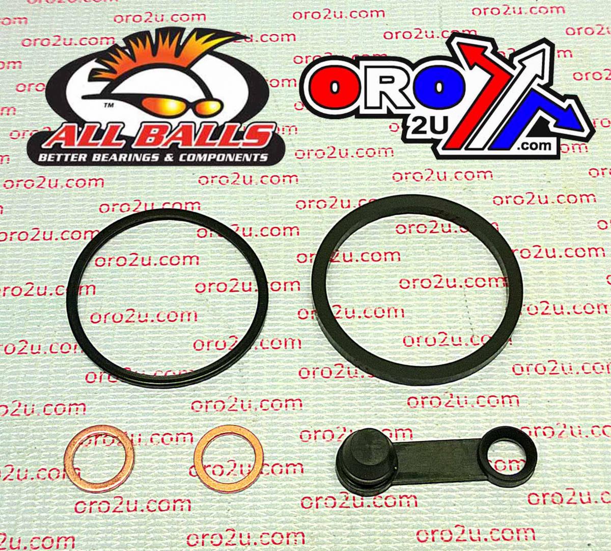 All Balls Racing Brake Caliper Rebuild Kit Allballs, Allballs 18-3204 Yam RZ350 84-85 Rear