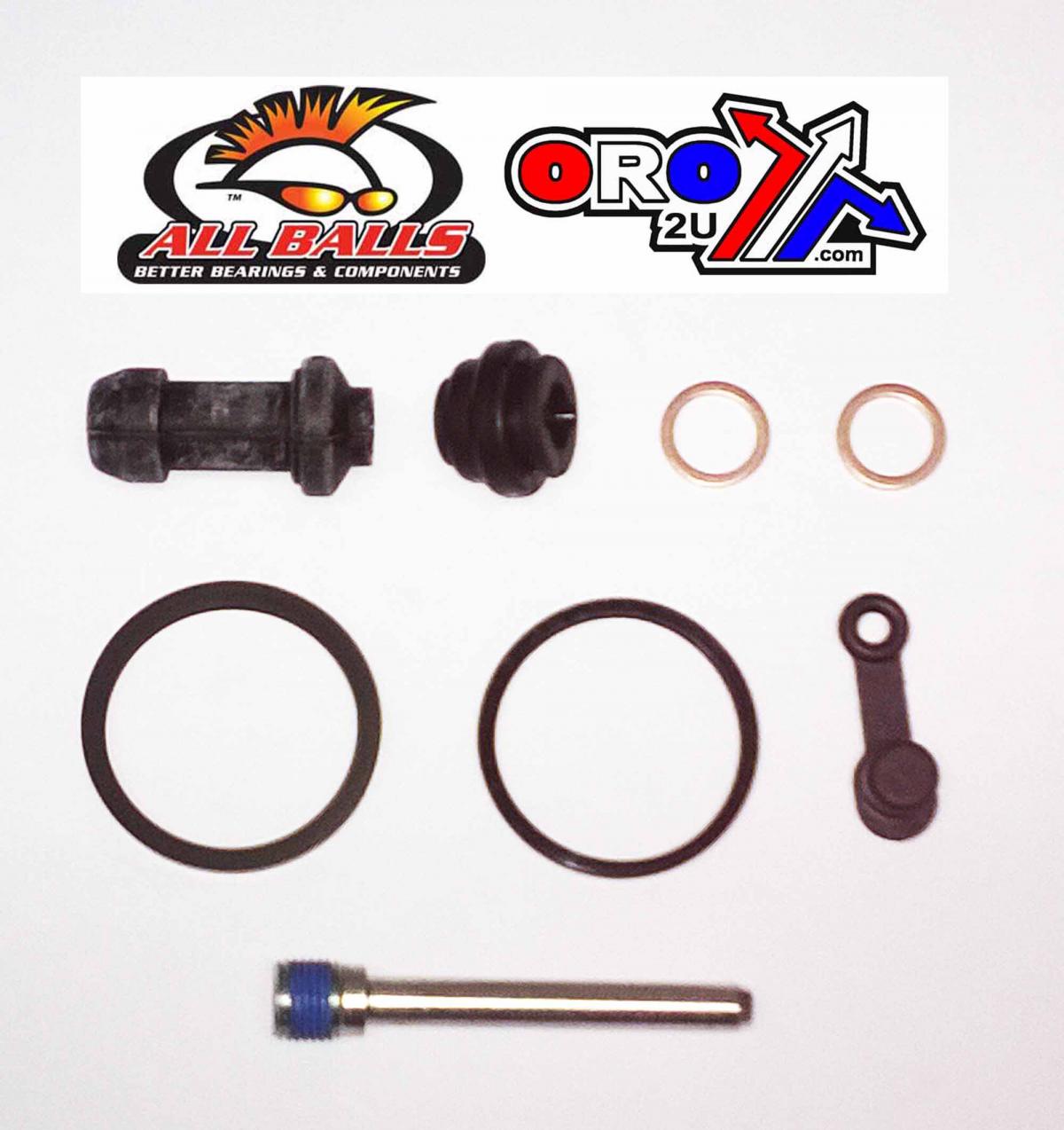 All Balls Racing Brake Caliper Rebuild Kit Allballs, Allballs 18-3219 Kaw ZX600/10r 11-22 Rear
