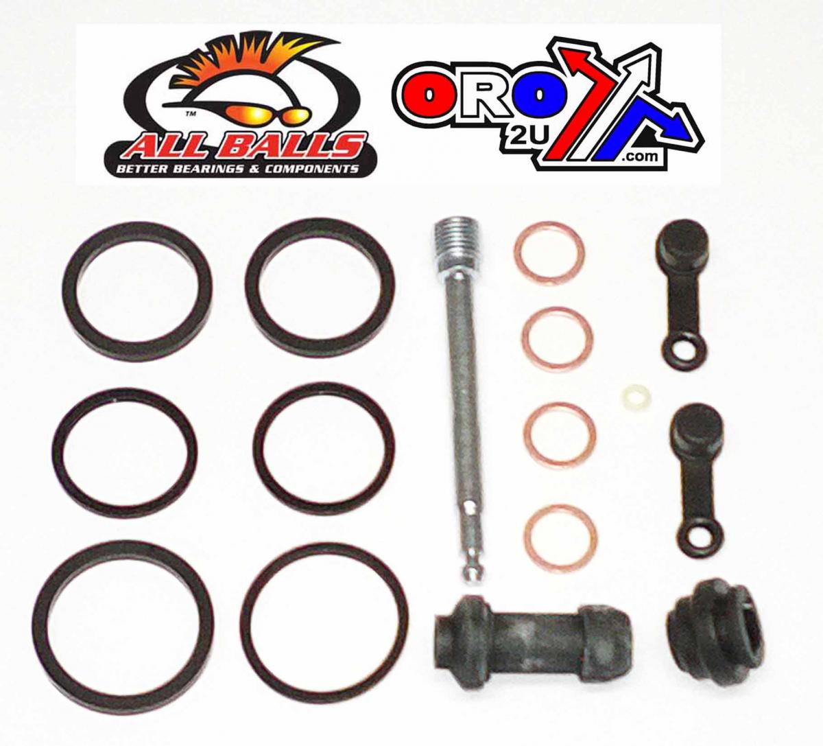 All Balls Racing Brake Caliper Rebuild Kit Allballs, Allballs 18-3222 Hon Xl1000/gl1800 99-17 Rear