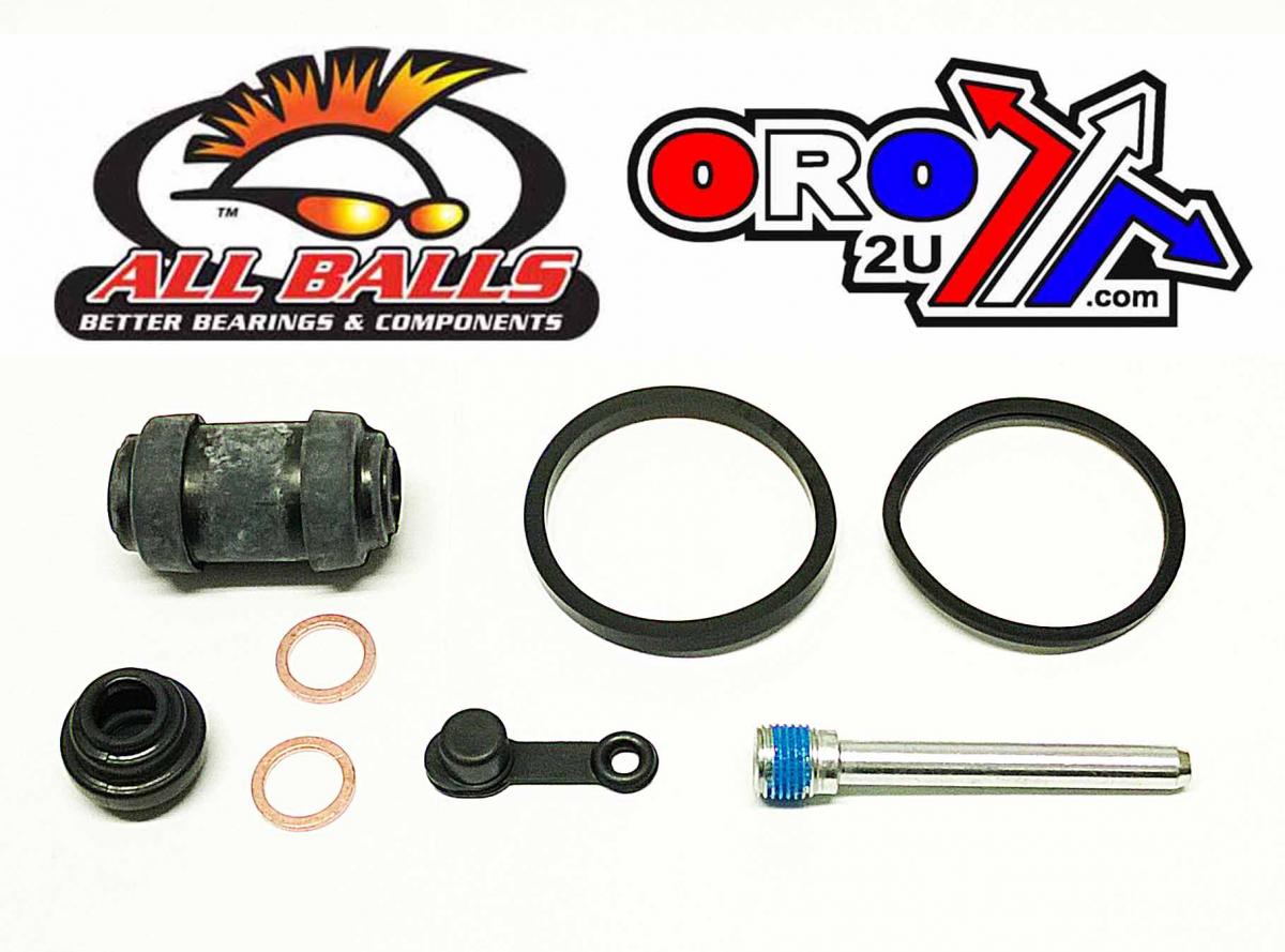 All Balls Racing Brake Caliper Rebuild Kit Allballs, Allballs 18-3224 Hon 400-1300 Road 91-03 Rear