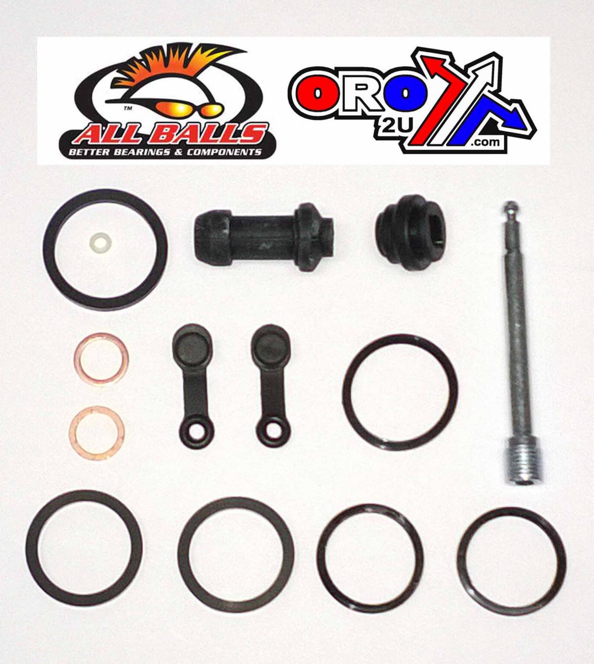 All Balls Racing Brake Caliper Rebuild Kit Allballs, Allballs 18-3231 Hon Ctx/st 1300 03-18 Rear