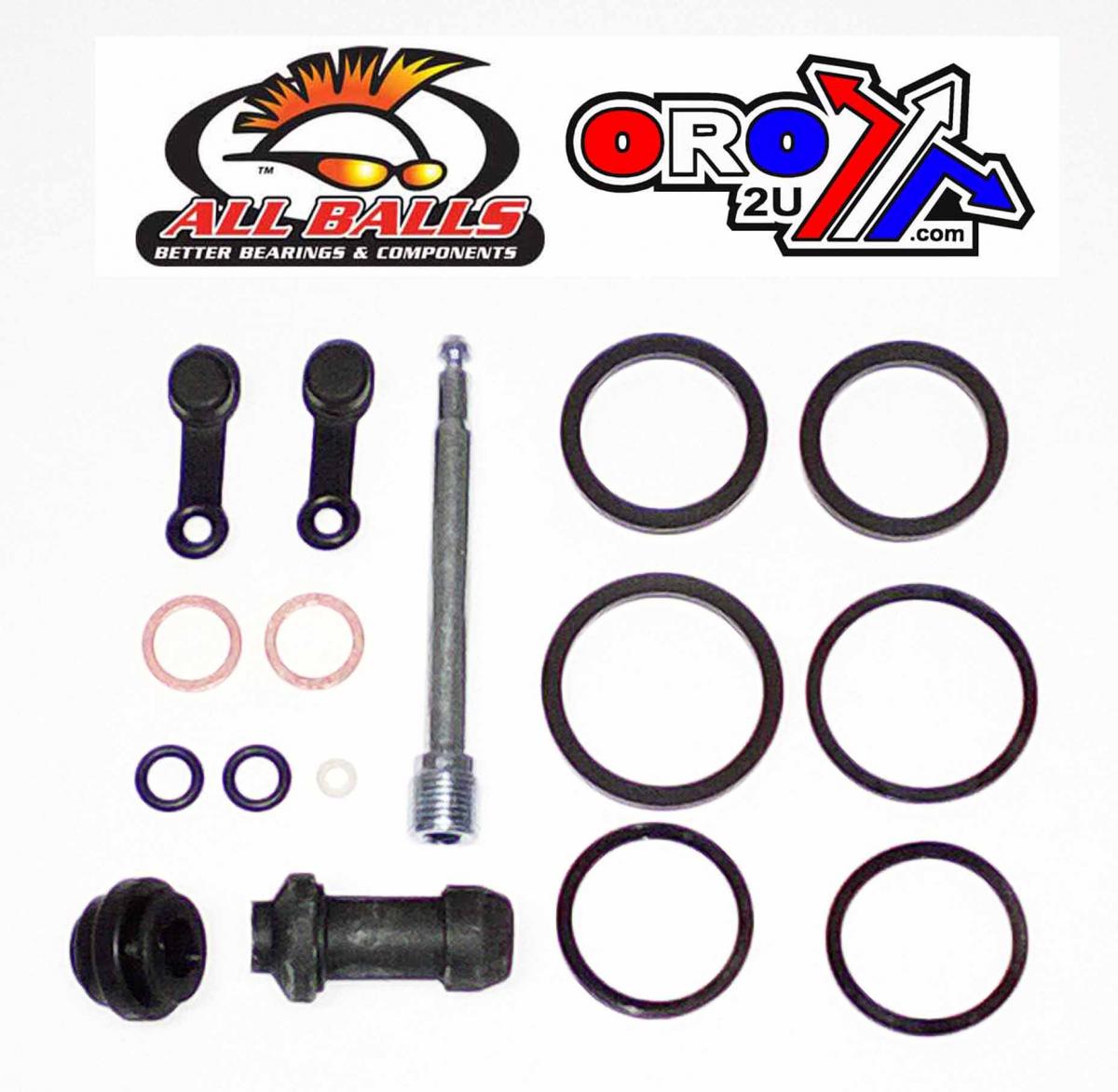 All Balls Racing Brake Caliper Rebuild Kit Allballs, Allballs 18-3232 Hon VFR800/st1100 98-02 Rear