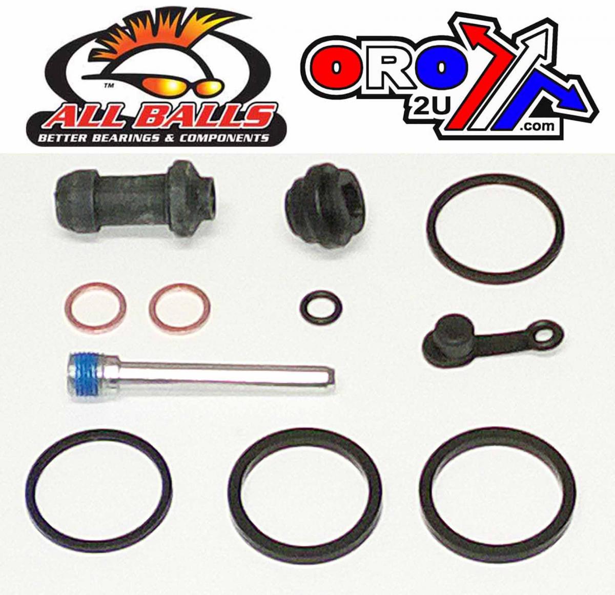 All Balls Racing Brake Caliper Rebuild Kit Allballs, Allballs 18-3236 Hon VFR750F 88-90 Rear