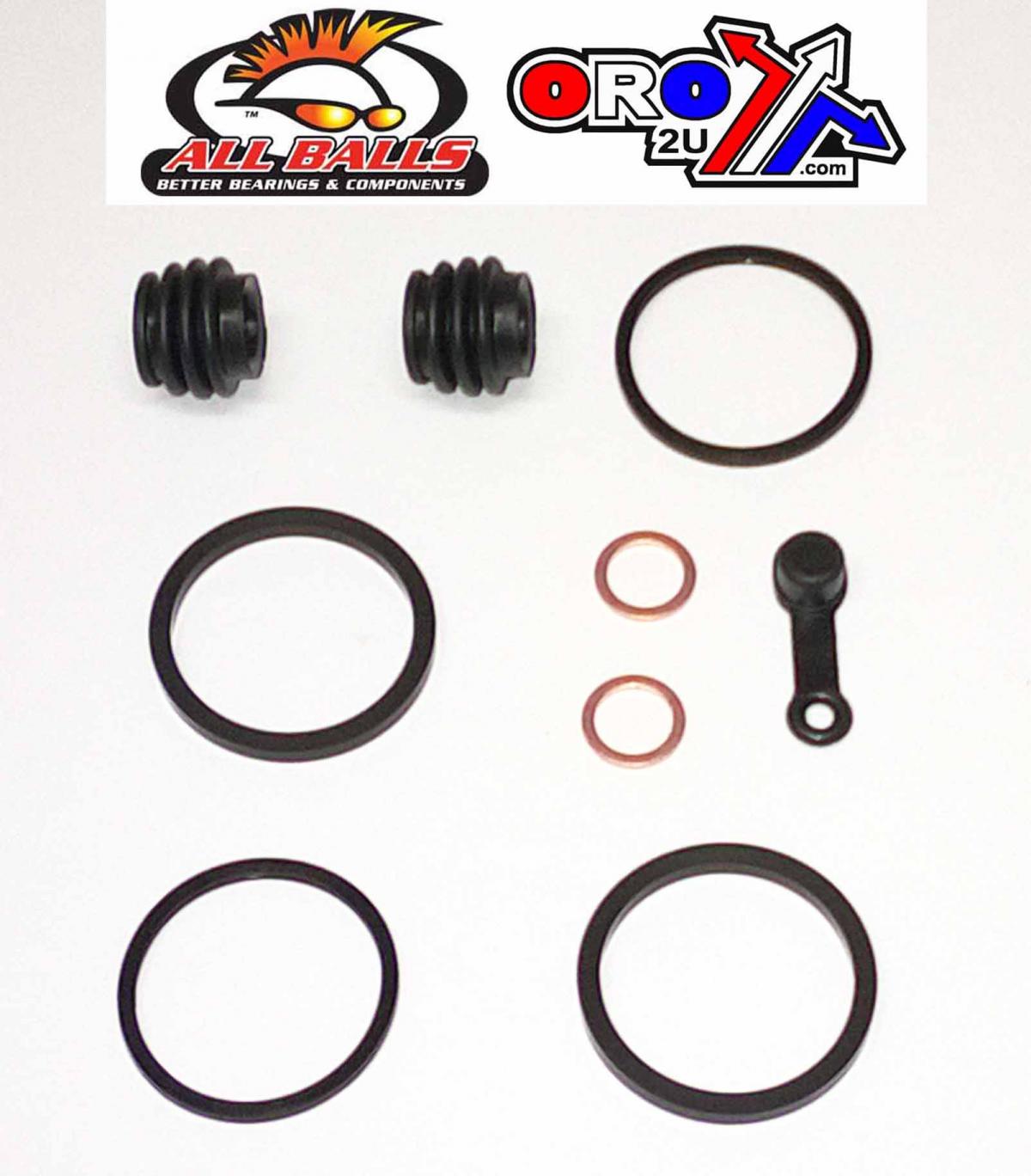 All Balls Racing Brake Caliper Rebuild Kit Allballs, Allballs 18-3239 Yam ATV 16-22 Front/hon ATV Rear