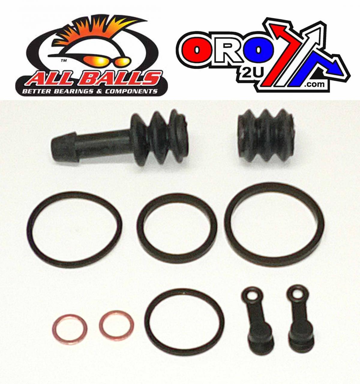 All Balls Racing Brake Caliper Rebuild Kit Allballs, Allballs 18-3243 Hon RVF750R 93-94 Front