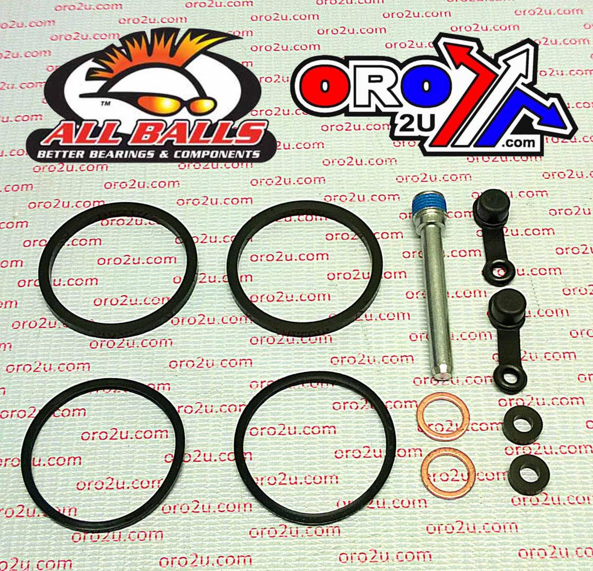 All Balls Racing Brake Caliper Rebuild Kit Allballs, Allballs 18-3245 Kaw ZX14R/zg1400 06-22 Rear