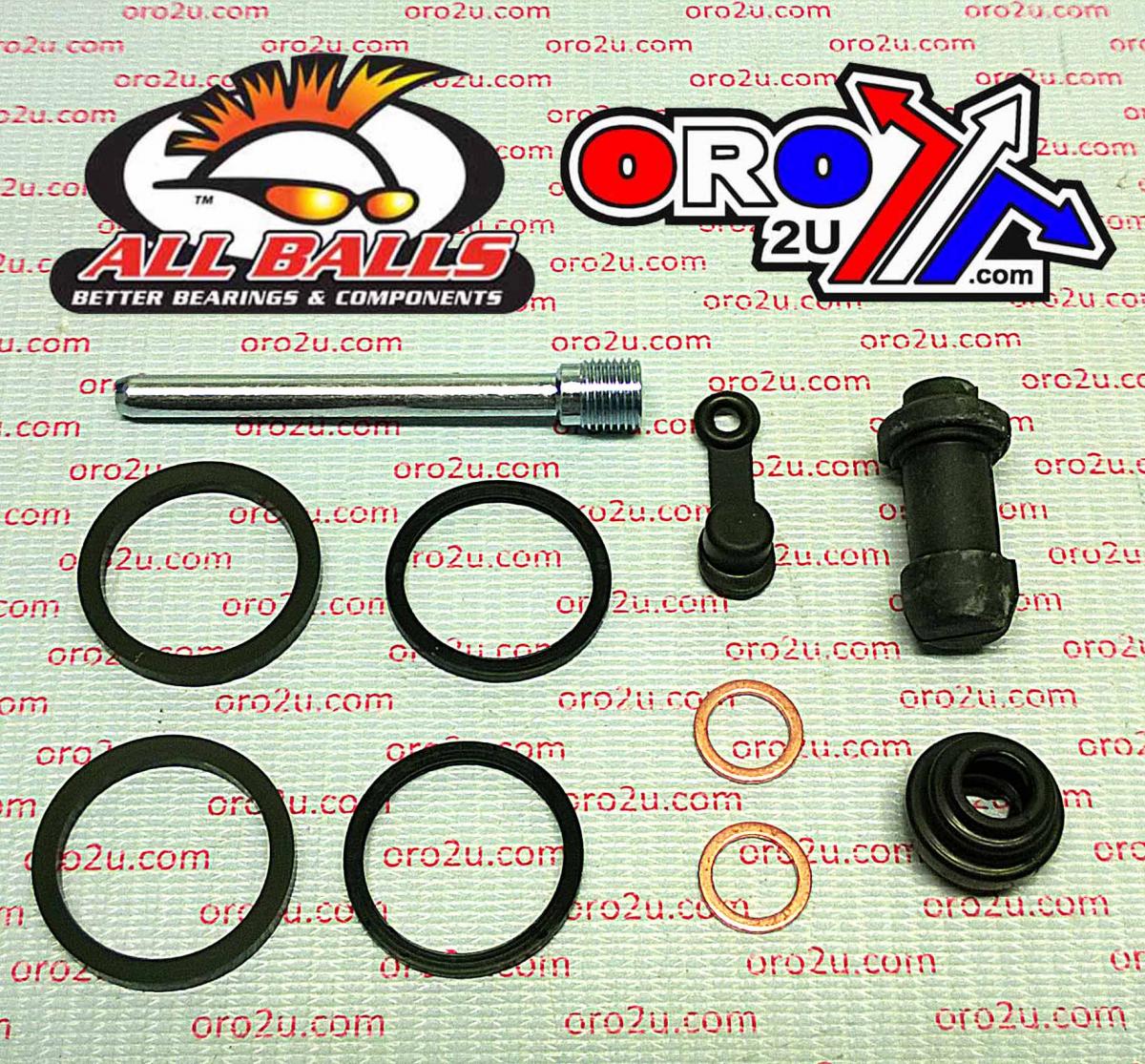 All Balls Racing Brake Caliper Rebuild Kit Allballs, Allballs 18-3247 Hon Gl1500 99-01 Rear