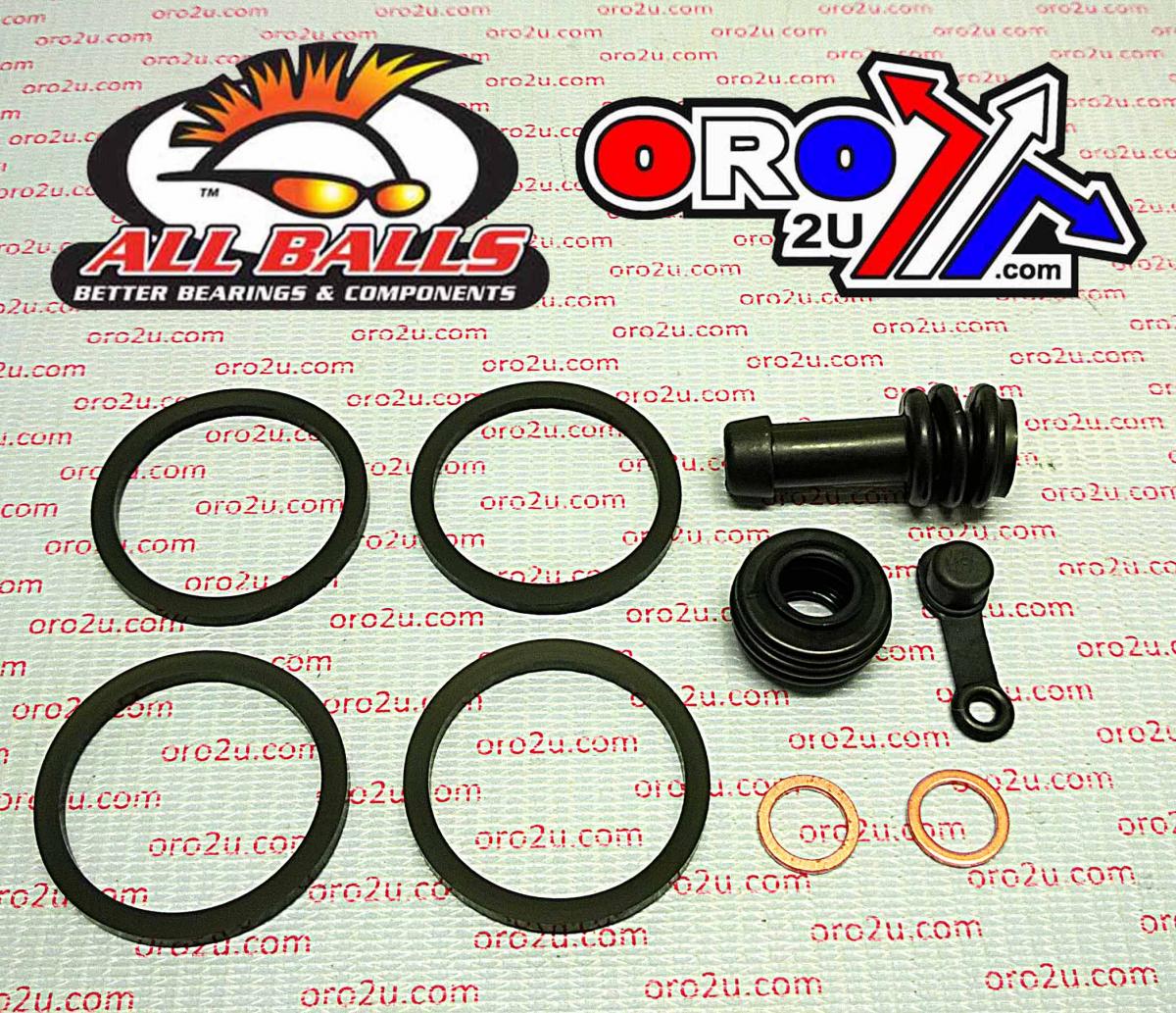 All Balls Racing Brake Caliper Rebuild Kit Allballs, Allballs 18-3250 Polaris Ranger/RZR ATV Front and Rear