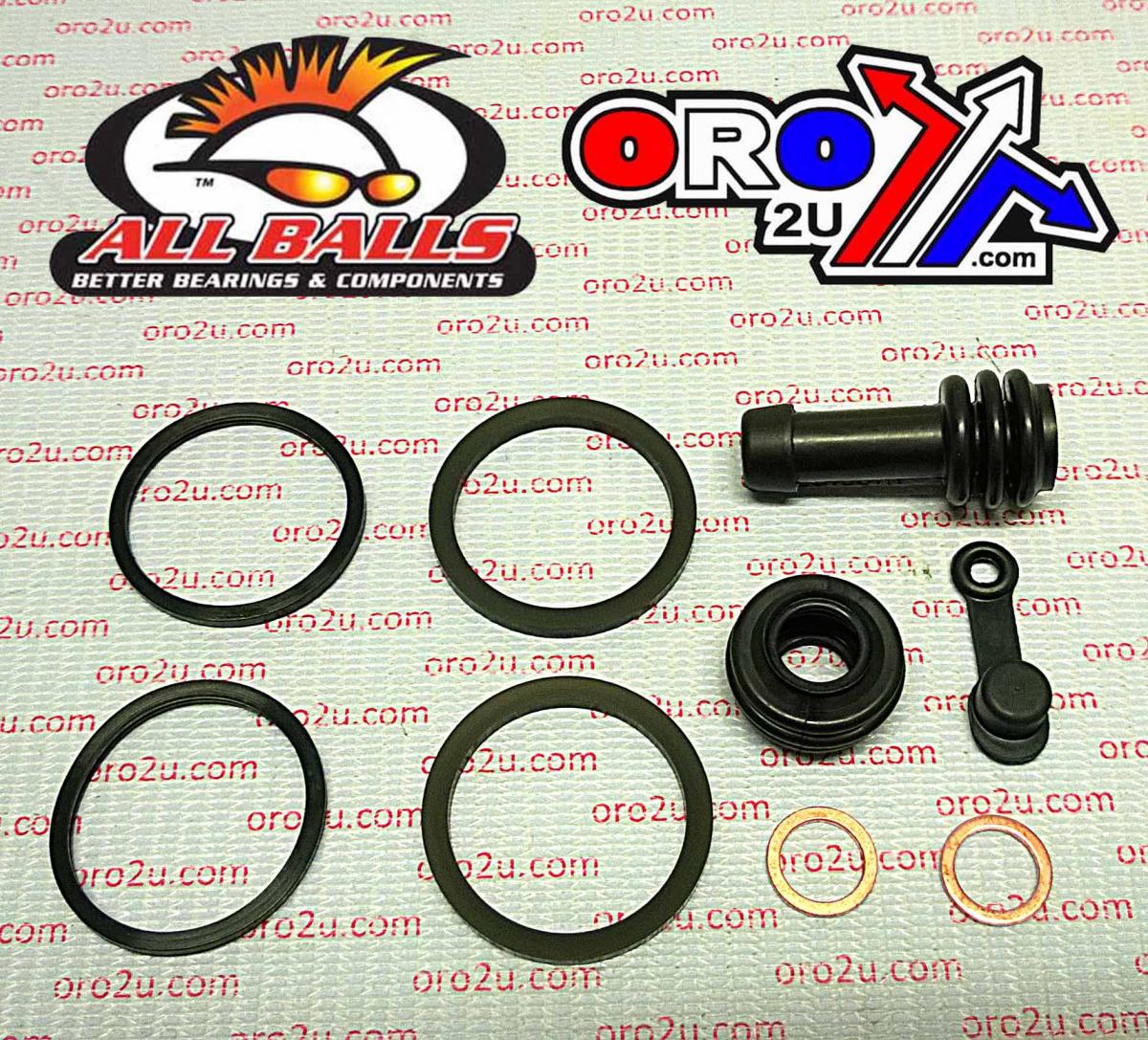 All Balls Racing Brake Caliper Rebuild Kit Allballs, Allballs 18-3251 Polaris ATV 10-22 Front and Rear