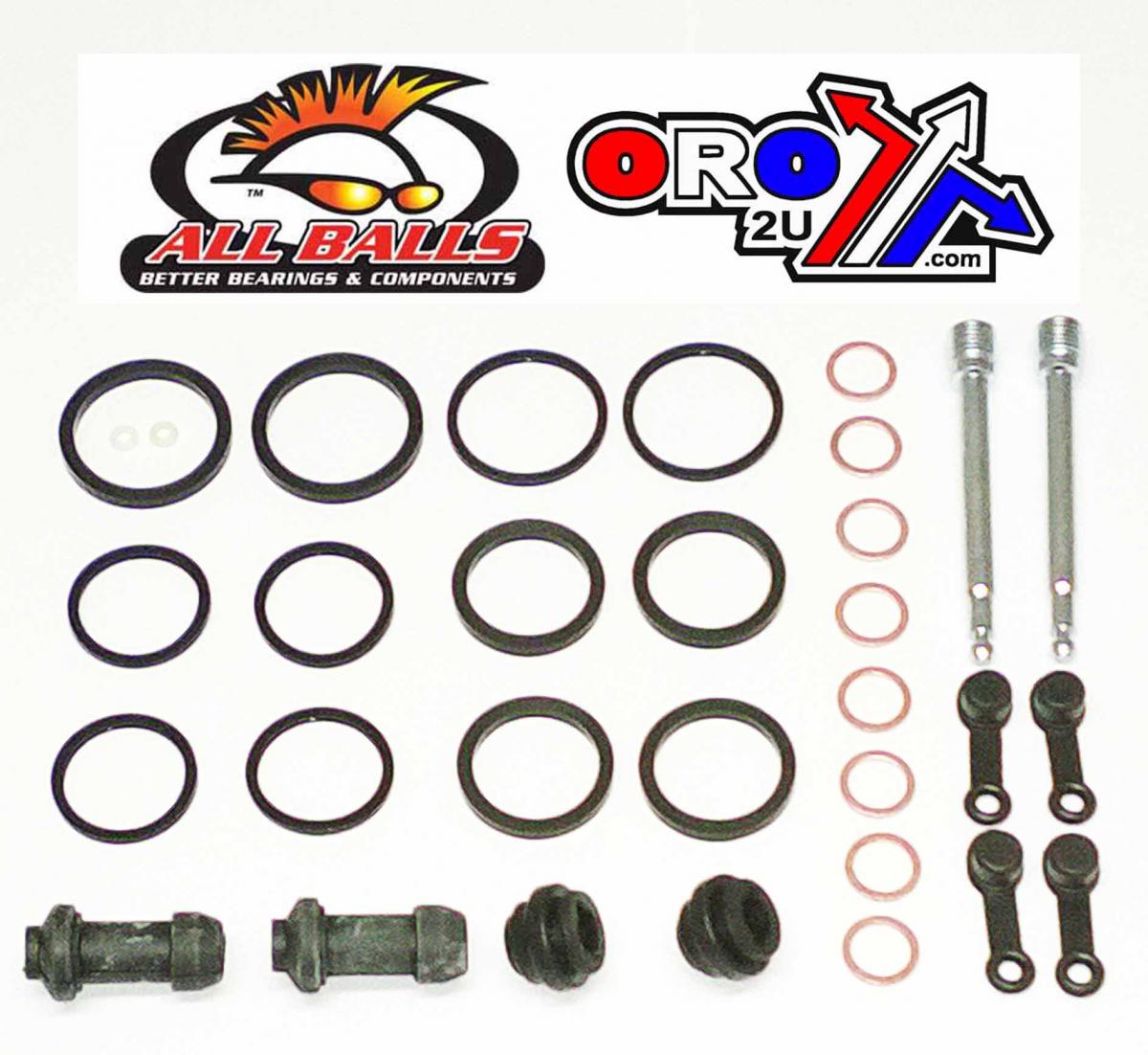 All Balls Racing Brake Caliper Rebuild Kit Allballs, Allballs 18-3261 Hon St1300 03-07 Front