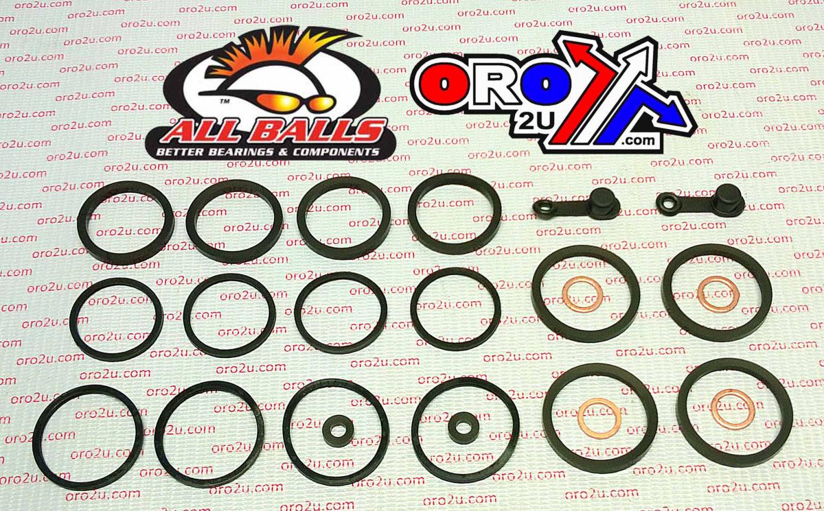 All Balls Racing Brake Caliper Rebuild Kit Allballs, Allballs 18-3262 Hon Cb/cbr/CRF 650/1000 16-22 Front