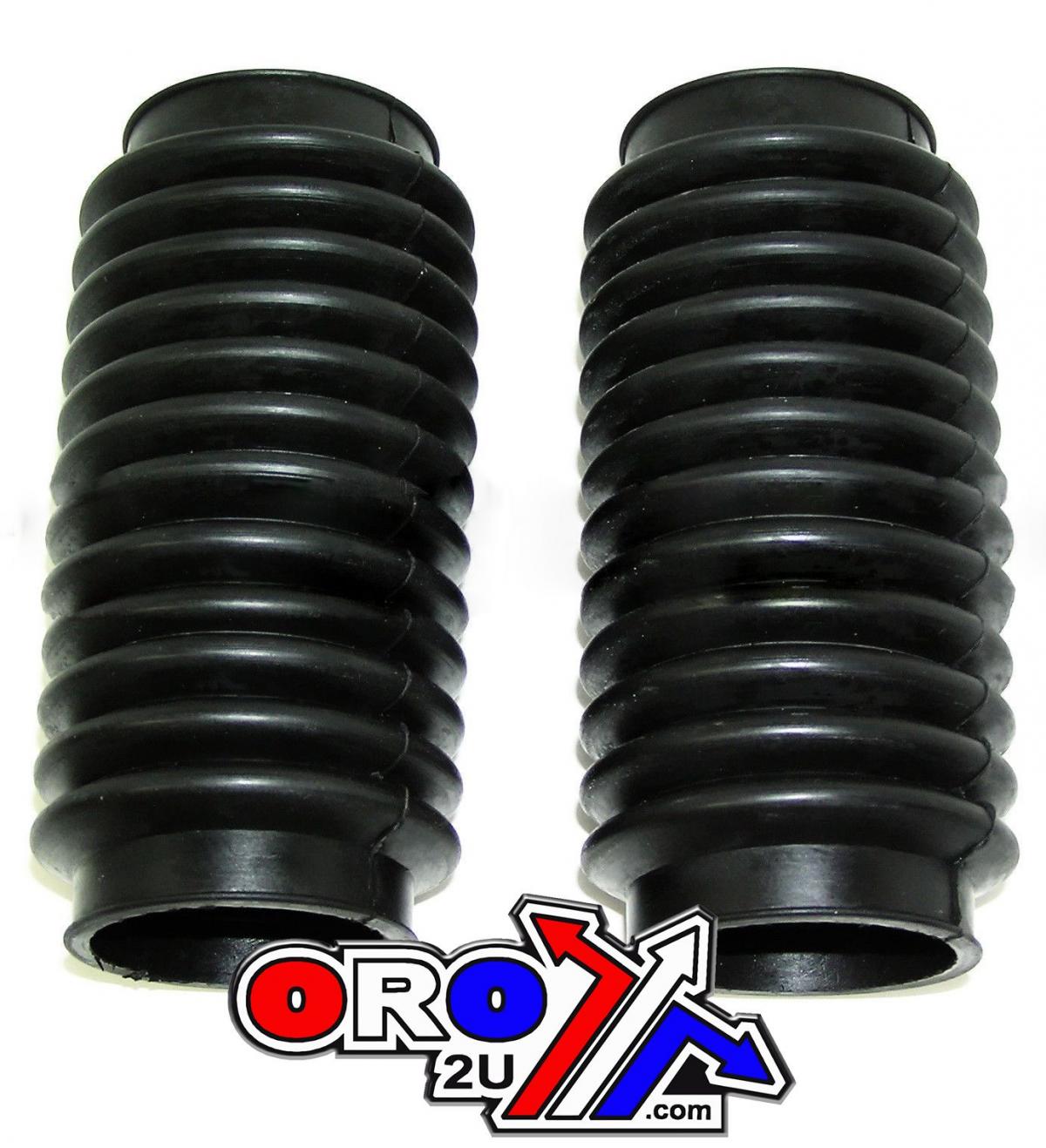 K&S Technologies 155mm Fork Boot Set Black, 97-1645, Truimph, Bsa, KS16-3006