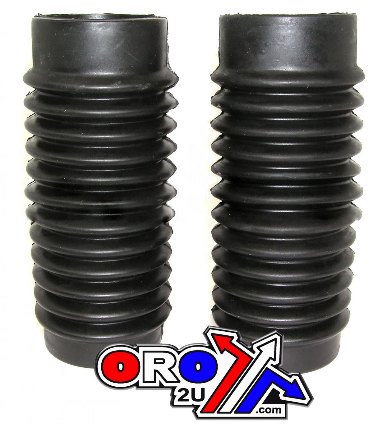 K&S Technologies 175mm Fork Boot Set Black, 97-3635, Truimph, Bsa, KS16-3008