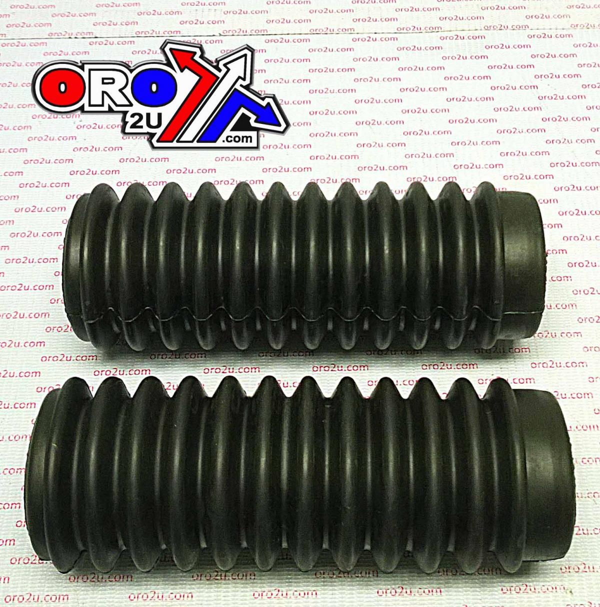 K&L Supply Rubber Gaitor Fork Boots Honda CB450 CB500 CB550 CB750, Honda Cb, 15-1406, Road