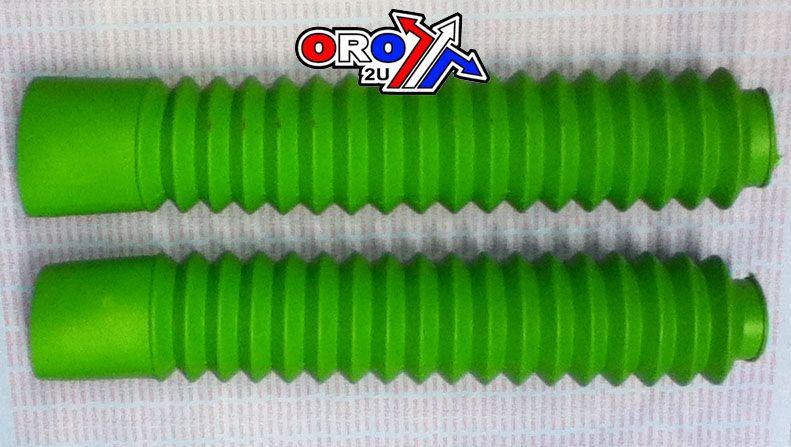 Dirt Racing 300mm Fork Gaiters Green