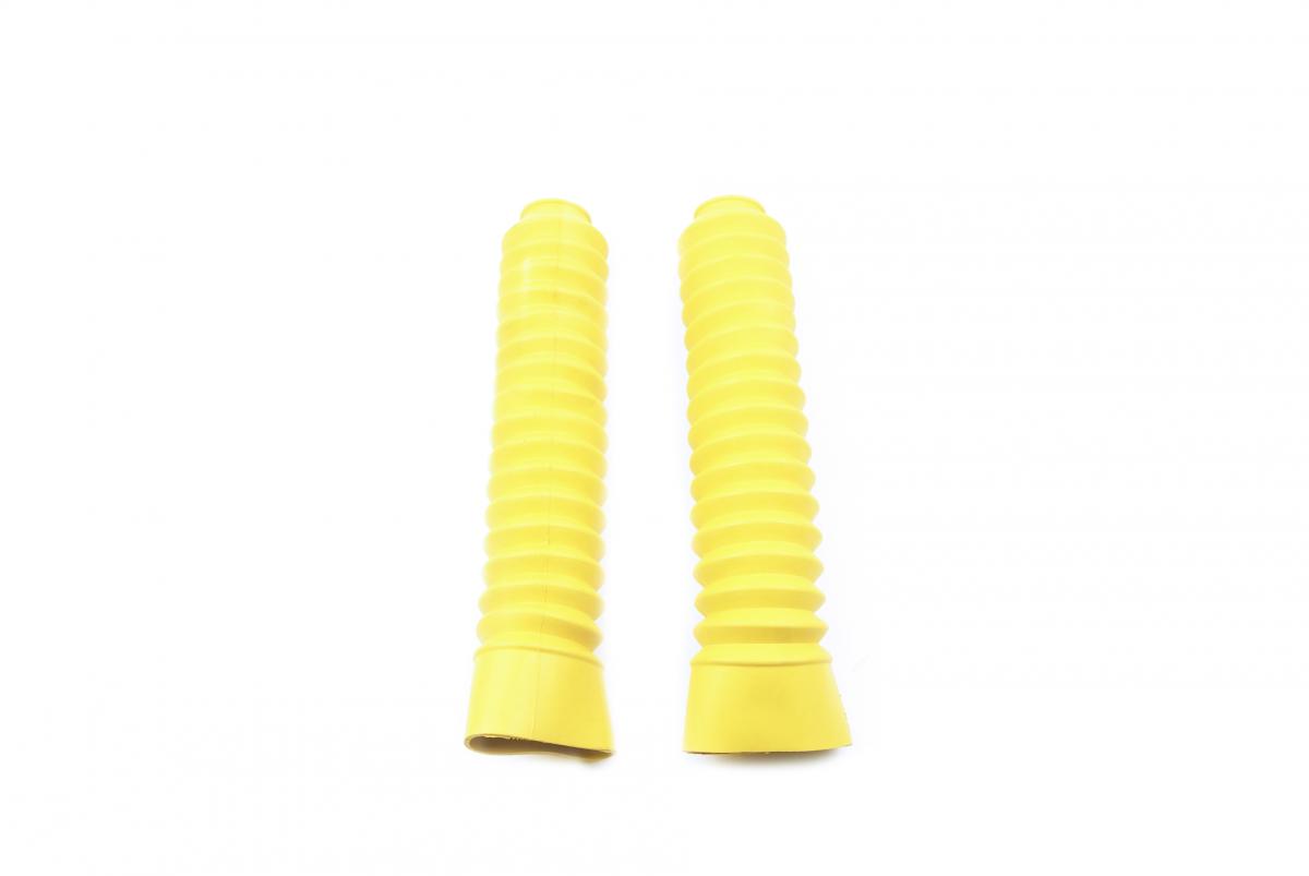Dirt Racing 300mm Fork Gaiters Yellow
