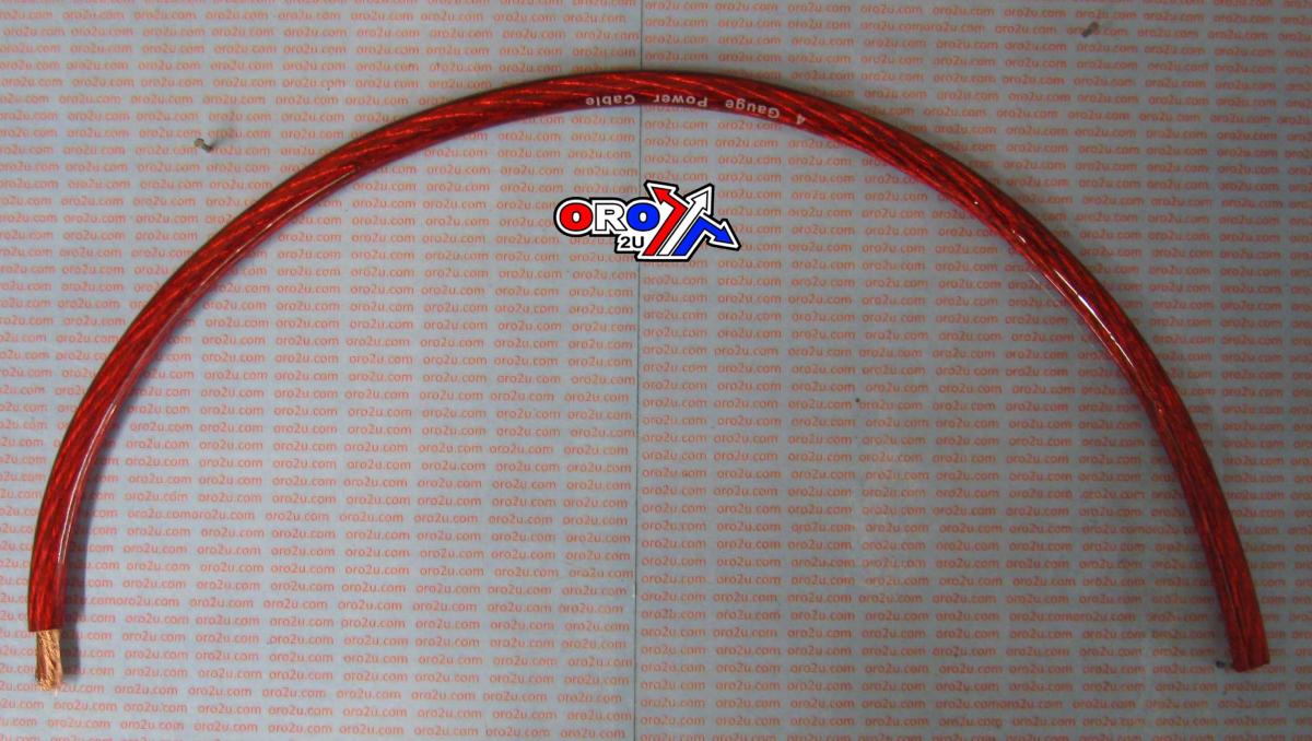 Tag-z 10mm Red Cable 500mm Each, 25mm2 / 170amps