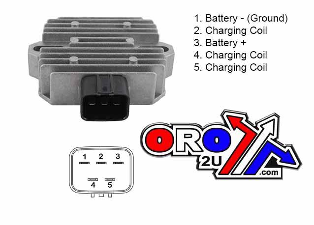 Arrowhead Electrical Regulator 04-06 TRX400FA, Aha6084, 31600-hn7-003, 31600-hn7-a21, 230-58035