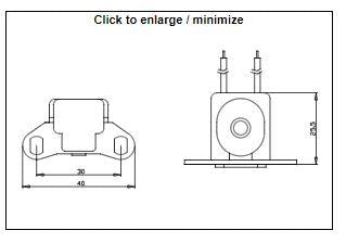 DZE Electrics Pulsar Coil YFZ350 Banshee, Dze 02130-04 Sensor