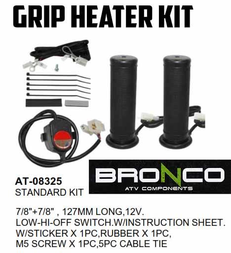 Bronco Heated / Hot Grips Kit ATV