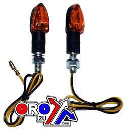 Dirt Racing Indicator Mini Amber Pair