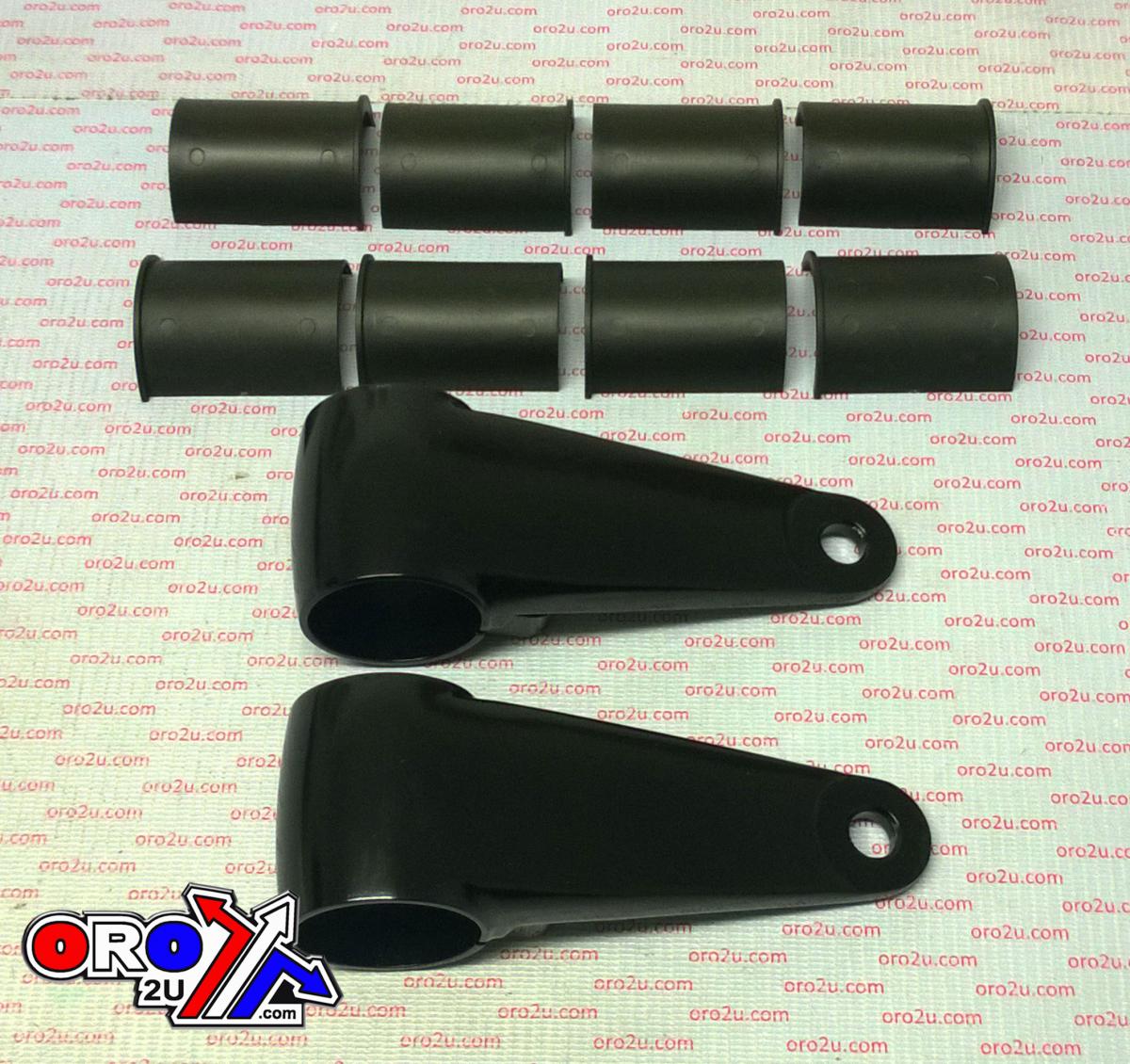 K&L Supply Heavy Duty Light Bracket Black, K&l 24-4022 Sold in Pairs