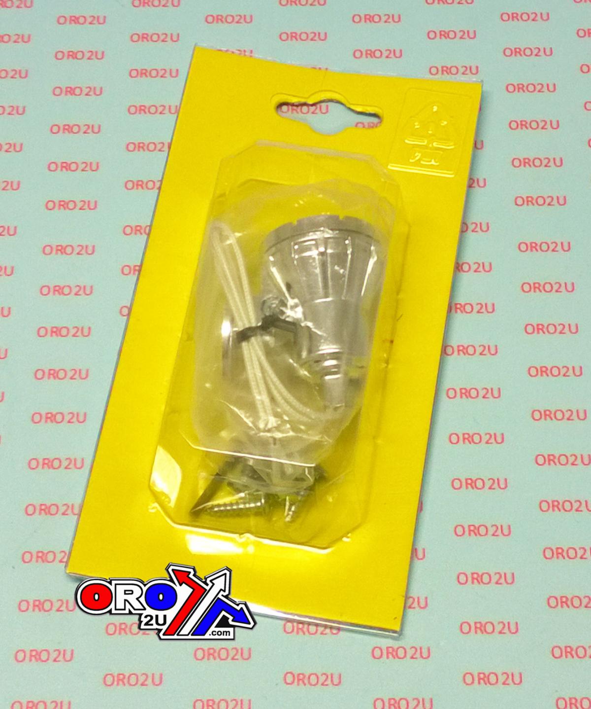 Dirt Racing Spot Light Chrome 12v/20w, Mp-01666cp