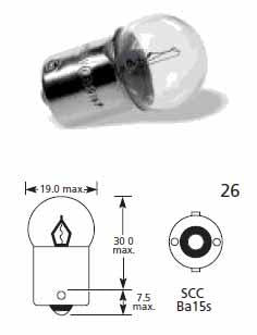Dirt Racing Bulb 12v 23w BA15S