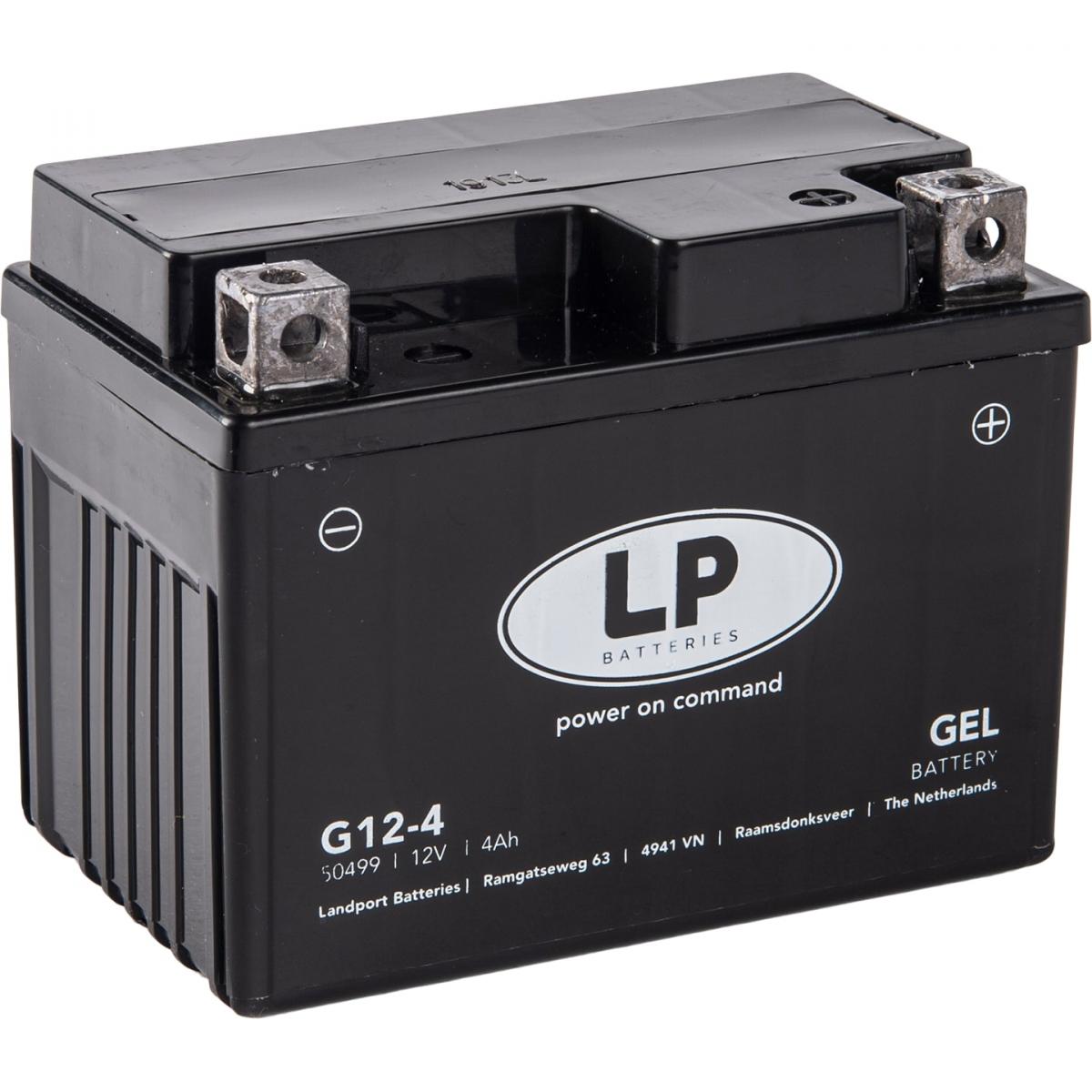 Landport Batteries Battery L12-4 Gel 12v 4ah., Landport 50499, Mg Ltx4-3, Mg G12-4 Gtx4-3