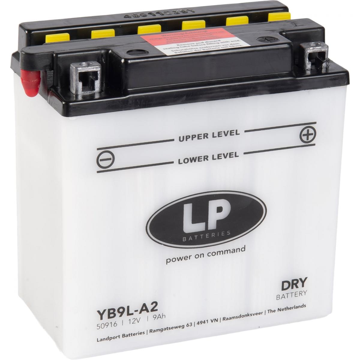 Landport Batteries Battery Lb9l-a2 12v 9ah. Dry, Landport 50916, Mb Yb9l-a2
