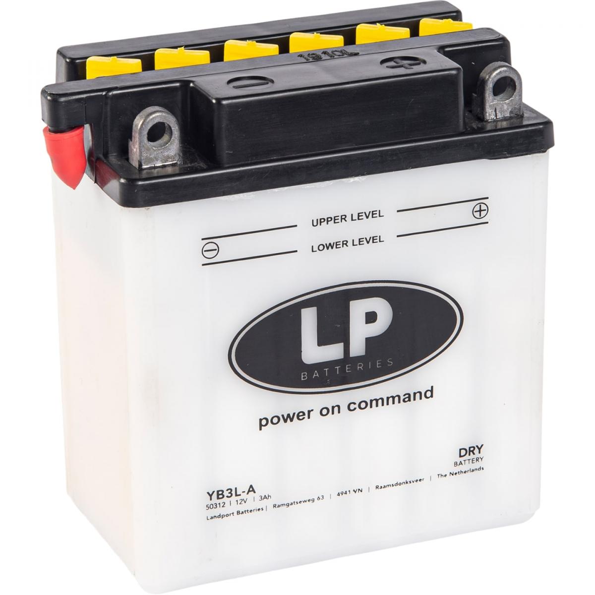 Landport Batteries Battery Yb3l-a 12v 3ah Dry, Landport 50312, Mb Yb3l-a