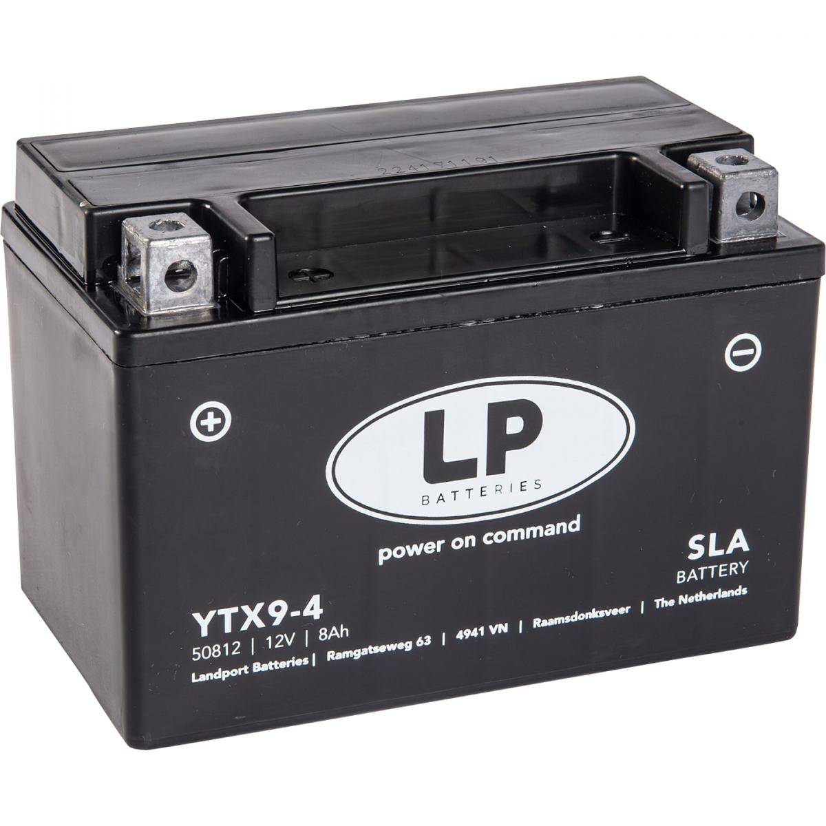 Landport Batteries Battery Ltx7a-4 12v 6ah Sealed, Landport 50699 Mb SLA12-6, (same As Ytx7a-bs) Sla 12-6, Ms Ltx7a-4