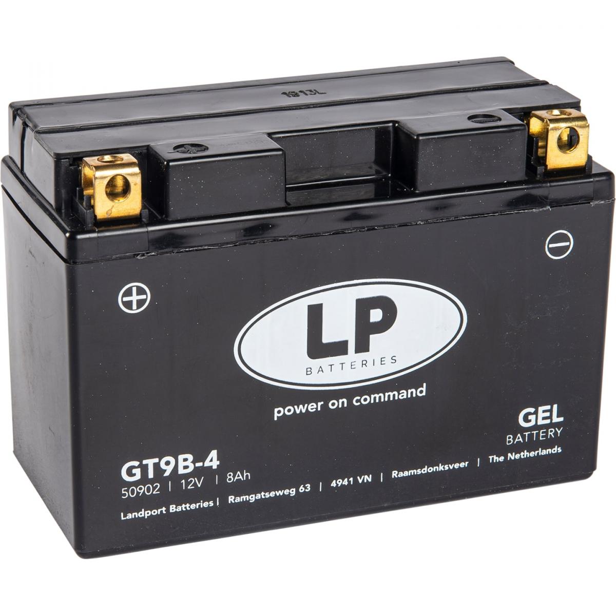 Landport Batteries Battery Lt9b-4 12v 8ah. Gel, Landport 50902, Mg Lt9b-4, Mg Gt9b-4, Same As Yt9b-4, Yt9b-bs