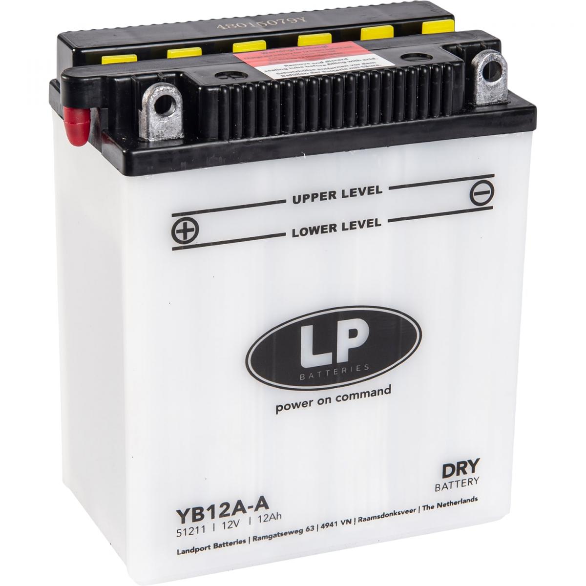 Landport Batteries Battery LB12A-a 12v 12ah. Dry, Landport Mb YB12A-a