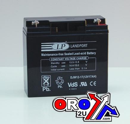 Landport Batteries Battery DJW12-18 12v 17ah