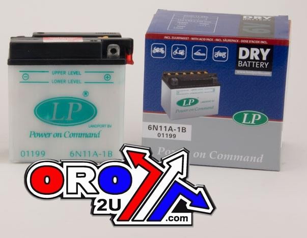 Landport  BATTERY 6N11A-1B 6V 11AH DRY, 01199 DRY, ROAD, MC MB 6N11A-1B
