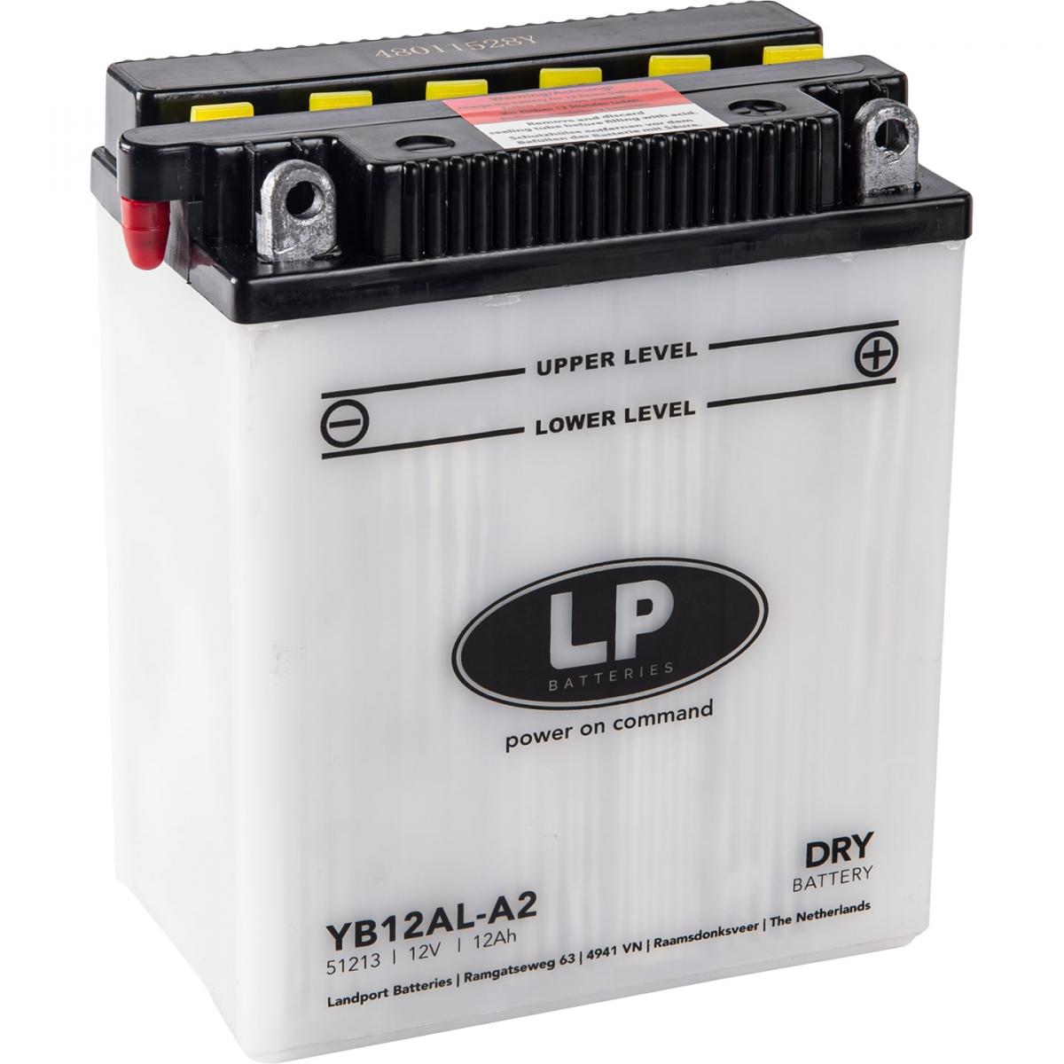 Landport Batteries Battery LB12AL-a2 12v 12ah Dry, Landport Mb YB12AL-a2