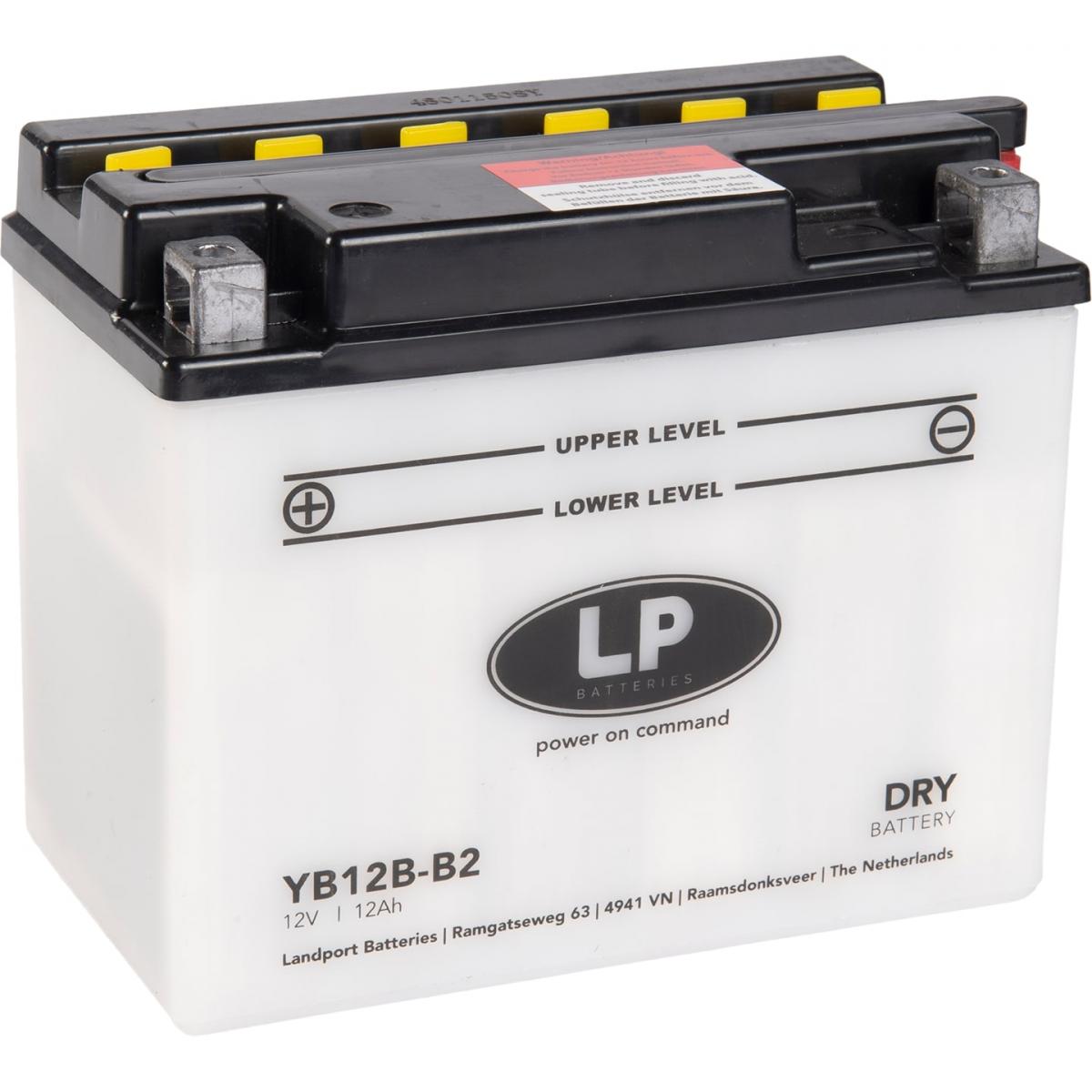 Landport Batteries Battery YB12B-b2 12v 13hh Dry, Landport 51212 Dry, Mb YB12B-b2
