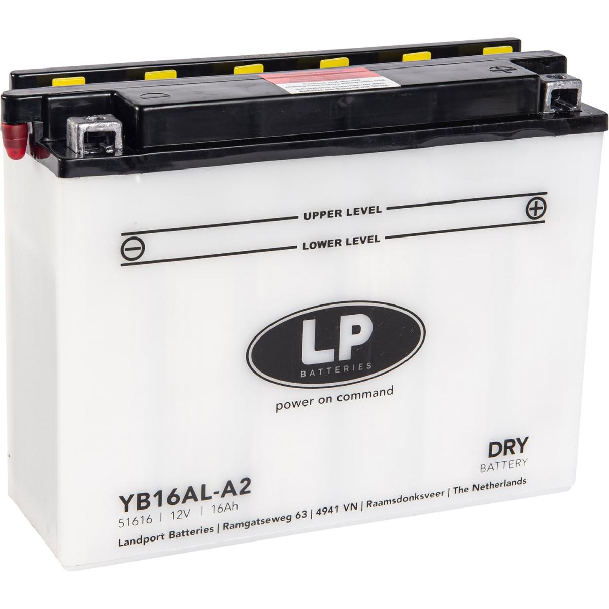 Landport Batteries Battery LB16AL-a2 12v 16ah Dry, Landport 51616 Mb YB16AL-a2