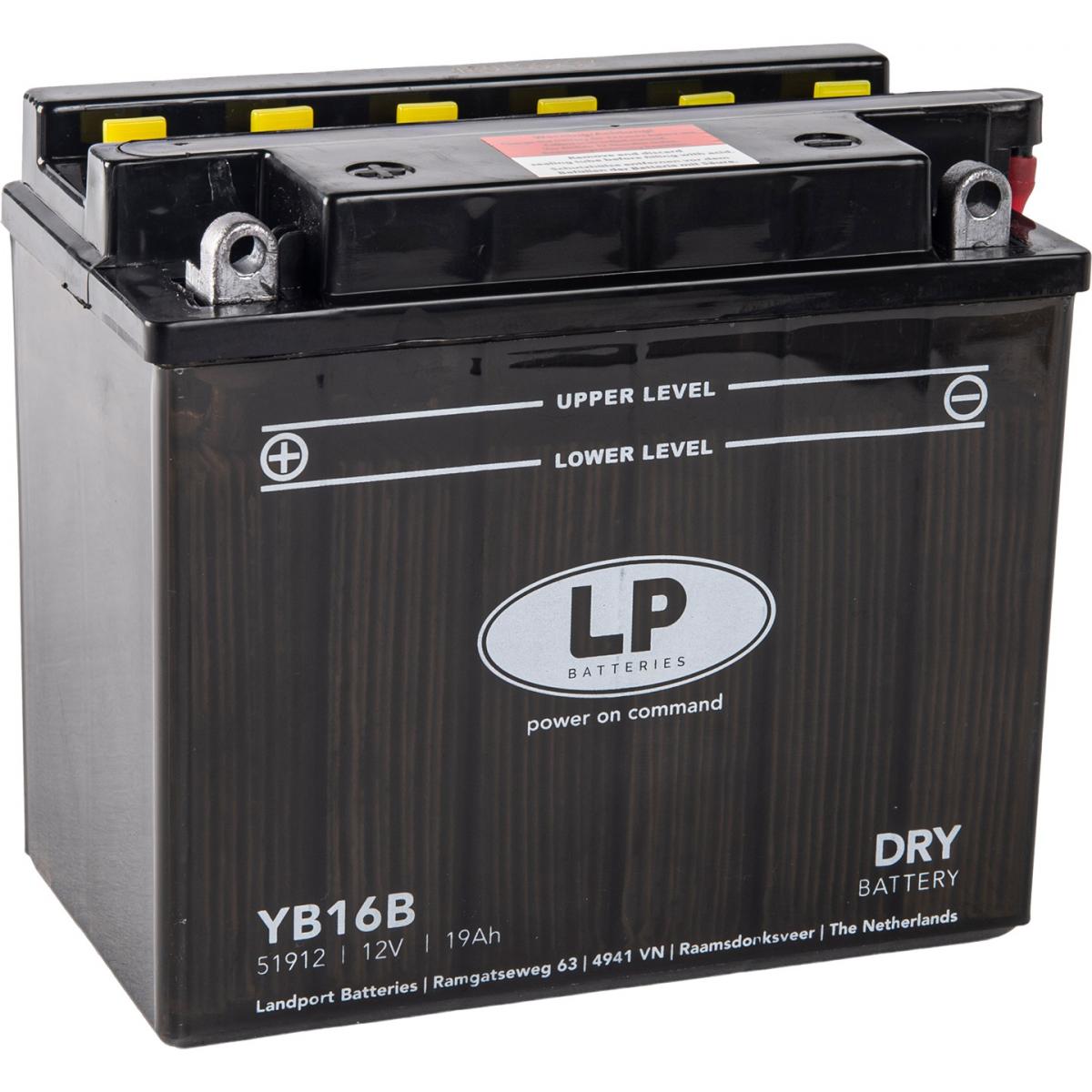 Landport  BATTERY LB16B 12V 16Ah. DRY, 51912, MB YB16B