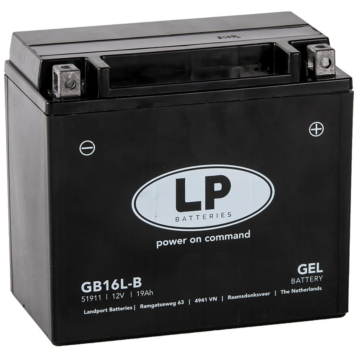 Landport Batteries Battery LB16B 12v 16ah. Gel, Landport 51912, Mg LB16B, (same As YB16B) Mg GB16B